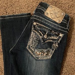 Women’s Miss me Jeans size 25, straight leg